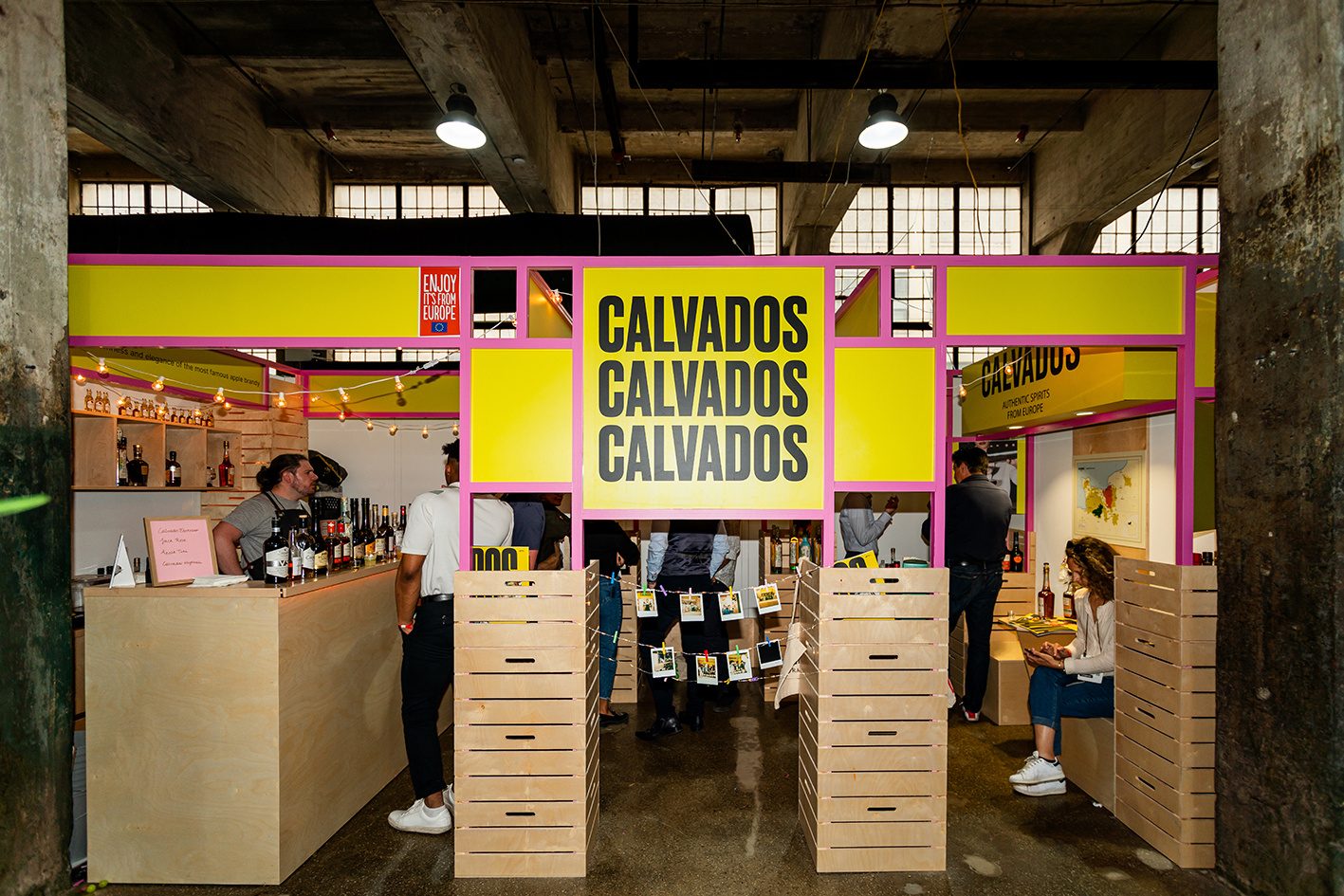 Stand Drink Calvados à New York – projet CALVADOS